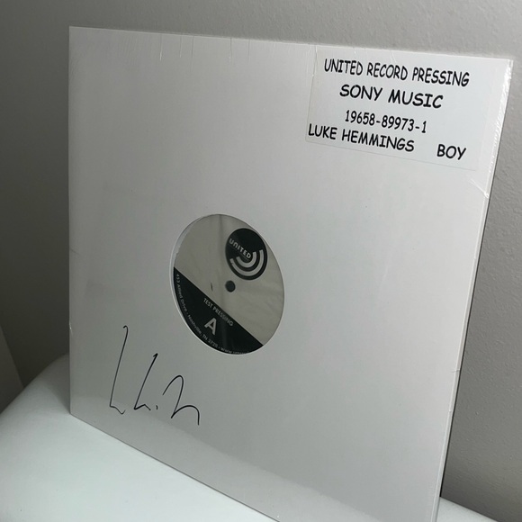 Luke Hemmings - boy Limited Edition Signed & Numbered Test Pressing #100/750 🔥 - Picture 4 of 5